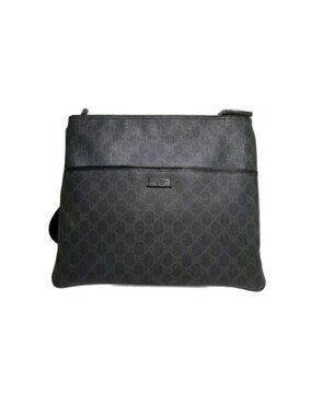Gucci GG Supreme Leather Shoulder Bag